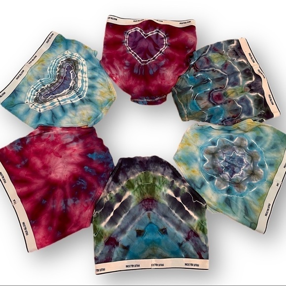 Custom tie dye creations tshirts dresses facemasks a few options listed - Picture 8 of 16